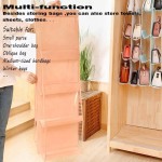 Hanging Organizer Manufacturer - 6 Pocket Wardrobe Clothes Clear
