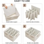 Storage Box Manufacturer - Beige Fine Workmanship Large Capacity