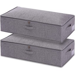 Underbed Storage Bags Manufacturer - Foldable with Transparent Lid