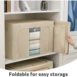 Storage Bag Manufacturer - Household Wardrobe with Transparent Window