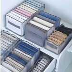 Storage Box Manufacturer - Modern Grey 6-Set Foldable Canvas