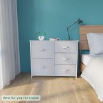 Fabric Storage Holder Manufacturer - 5 Drawers with Steel Frame