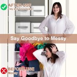 Closet Organizer Manufacturer - 7 Grids for Jeans Pants Home