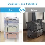 Storage Box Manufacturer - Sturdy High-Capacity Clear Foldable