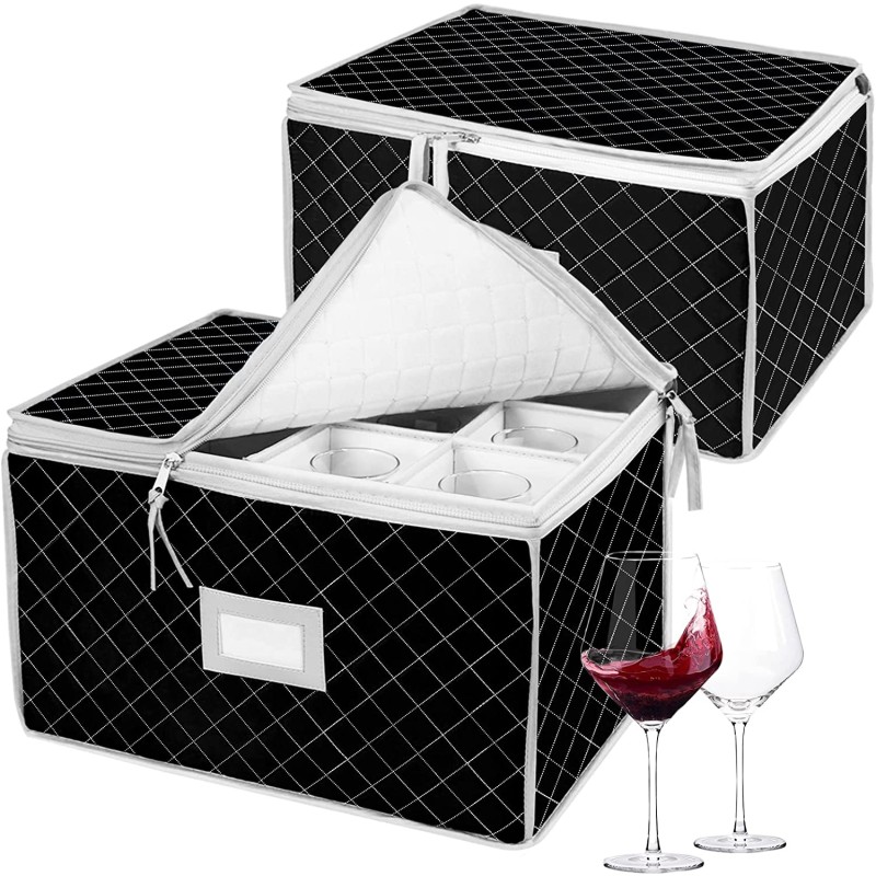 Wine Glass Organizer Manufacturer - Foldable 12-Grid Convenient