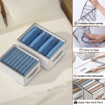 Closet Organizer Manufacturer - 7 Grids for Jeans Pants Home