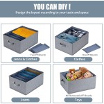 Storage Bins Manufacturer - 5 Grids Oxford Fabric with Handles