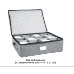 Storage Box Manufacturer - New Product Fabric Set for Wine Glass