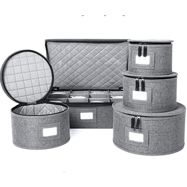 Storage Box Manufacturer - New Product Fabric Set for Wine Glass
