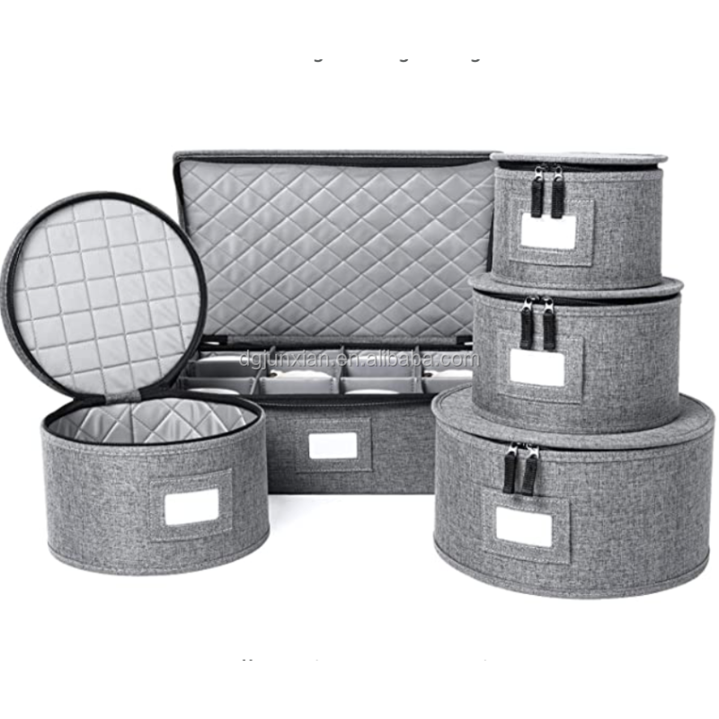 Storage Box Manufacturer - New Product Fabric Set for Wine Glass