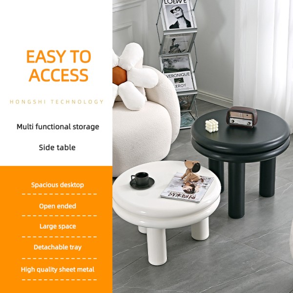 Coffee Table Factory - Modern Luxury Round Metal