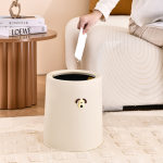 Trash Can Factory - Luxury Cream Wind Large Capacity