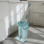 Flat Mop Manufacturer - Hand Free Washing Rotating Retractable