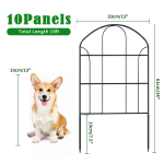 Animal Barrier Fence Factory - Garden Decorative Rustproof Metal