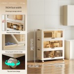 Storage Cabinet Factory - Large PP Dustproof Folding