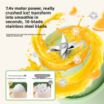 Electric Juicer Manufacturer - 800ml 10 Stainless Steel Blades