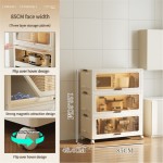 Storage Cabinet Factory - Large PP Dustproof Folding