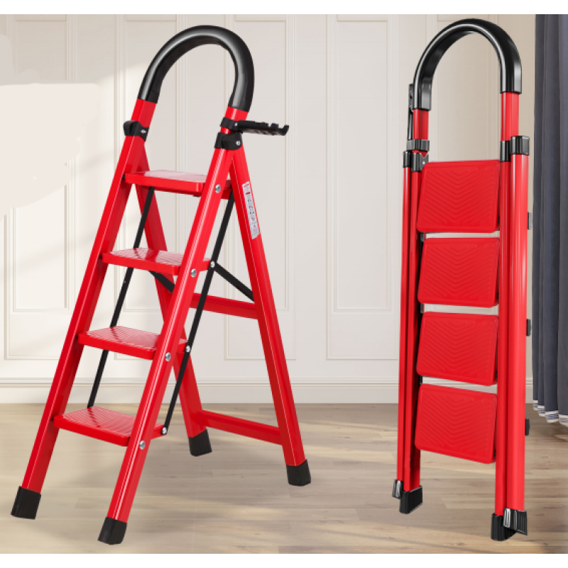 Handrail Ladder Factory - Carbon Steel Foldable Portable