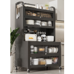 Storage Rack Manufacturer - Carbon Steel Movable Tiered