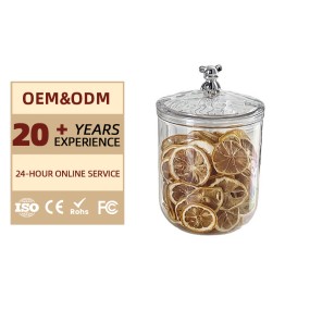 Food Container Factory - Sealed Bear Cover Transparent Jar