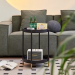 Coffee Table Factory - Stylish Double Side Round End