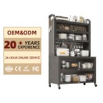 Storage Rack Manufacturer - Carbon Steel Movable Tiered