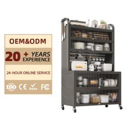 Storage Rack Manufacturer - Carbon Steel Movable Tiered