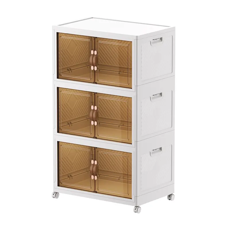 Storage Cabinet Factory - Foldable Collapsible Plastic Stackable