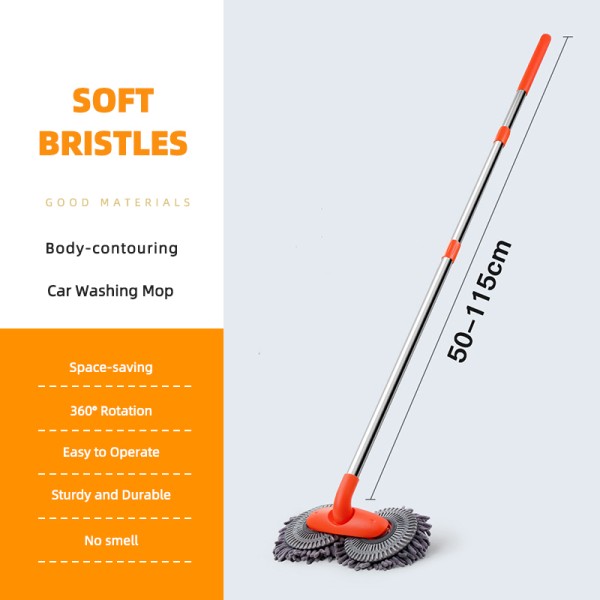 Car Wash Brush Factory - 360 Rotating Flexible Design