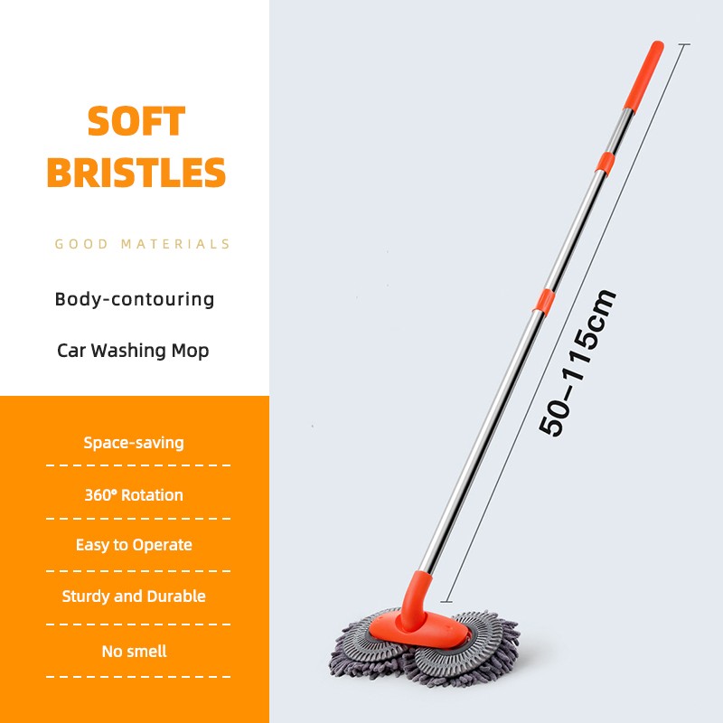 Car Wash Brush Factory - 360 Rotating Flexible Design