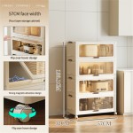 Storage Cabinet Factory - Large PP Dustproof Folding