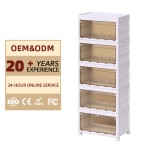 Storage Box Factory - One-piece Plastic Folding with Wheel