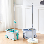 Microfiber Mop Factory - 360 Rotation Stainless Frame Handle