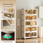 Storage Cabinet Factory - Large PP Dustproof Folding