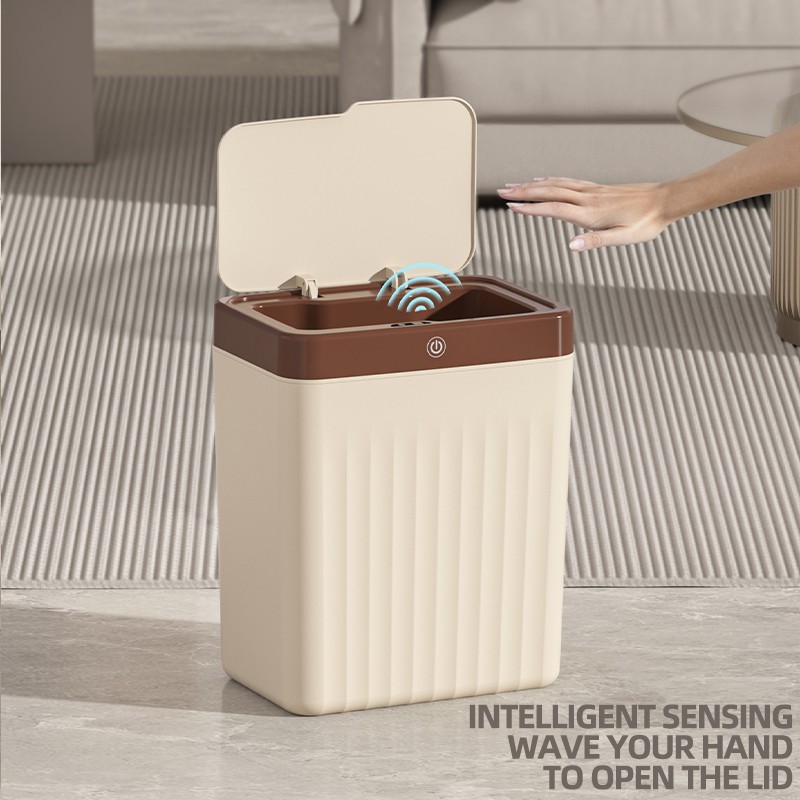 Smart Trash Bin Manufacturer - Large Capacity Battery Touch