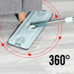 Flat Mop Manufacturer - Hand Free Washing Rotating Retractable