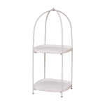 Side Table Manufacturer - Double-layer Cage Style Portable