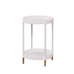 Coffee Table Factory - Stylish Double Side Round End