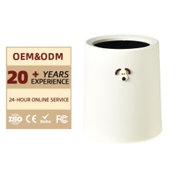 Trash Can Factory - Luxury Cream Wind Large Capacity