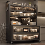 Storage Rack Manufacturer - Carbon Steel Movable Tiered