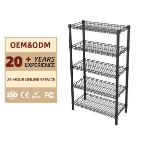 Storage Shelf Factory - 3 Tier Metal Wire Adjustable
