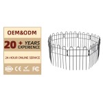 Animal Barrier Fence Factory - Garden Decorative Rustproof Metal