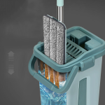 Flat Mop Manufacturer - Hand Free Washing Rotating Retractable