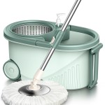 Magic Mop Manufacturer - Plastic 360 Rotating With Wheels