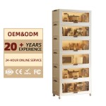 Storage Cabinet Factory - Large PP Dustproof Folding
