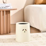 Trash Can Factory - Luxury Cream Wind Large Capacity