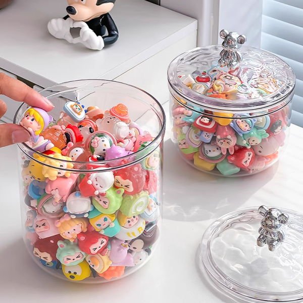 Storage Jar Factory - Modern Clear Plastic Multifunction
