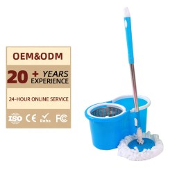Microfiber Mop Manufacturer - Wet Dry Dual Use 360 Rotation