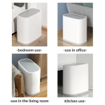 Plastic Trash Can Factory - Gap-type Push-down Pop-up Lid