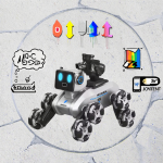 RC Robot Dog Manufacturer - Durable Plastic Eight Wheels
